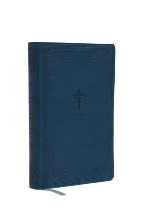 NRSV Catholic Edition Gift Bible, Teal Leathersoft (Comfort Print, Holy Bible, Complete Catholic Bible, NRSV CE): Holy Bible,New