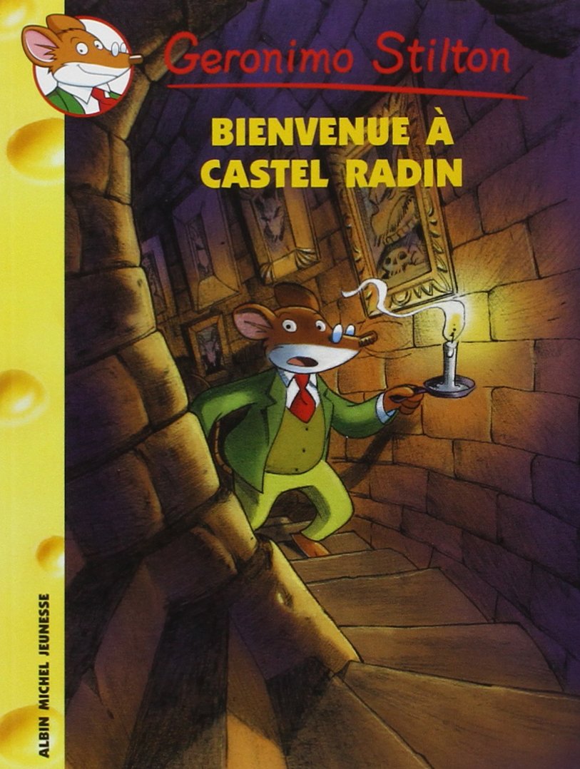Geronimo Stilton T10 Bienvenue  Castel Radin,Used