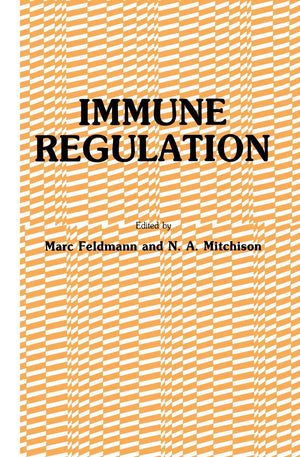 Immune Regulation (Experimental Biology and Medicine, 8),Used