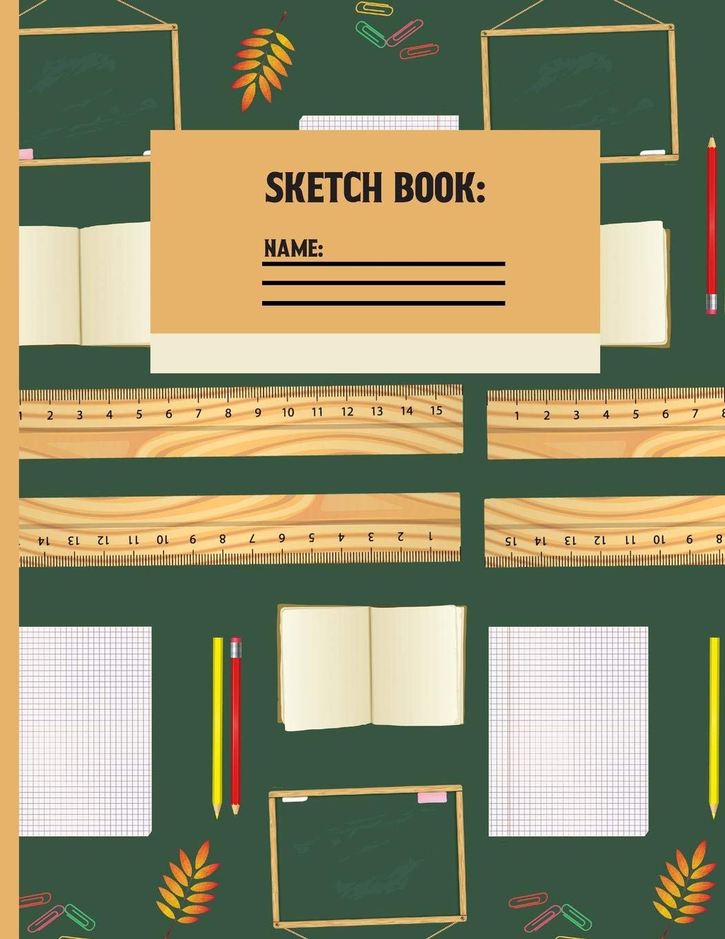 Sketchbook: Classroom Back to school Sketch paper to draw and sketch in for students 120 pages (8.5 x 11 Inch).,Used