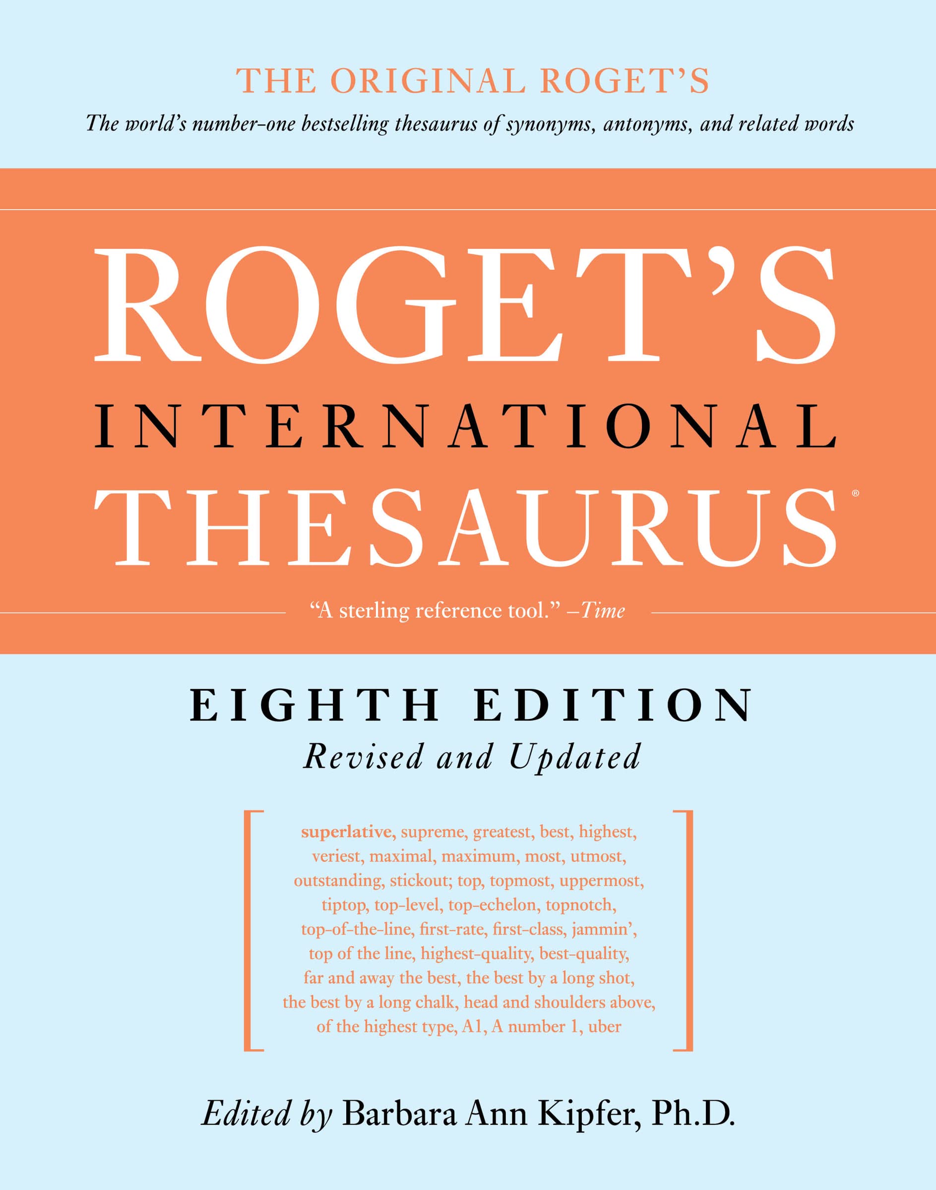 Roget'S International Thesaurus, 8Th Edition
