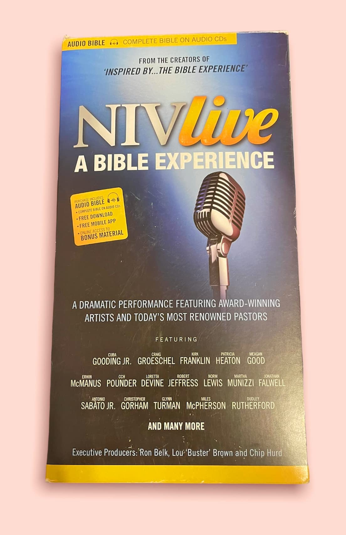 NIV LIVE, Audio CD: A New Bible Experience,New