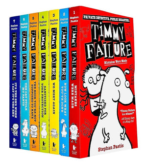 Timmy Failure's Finally Great 7 Books Collection Boxed Set,Used