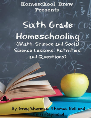Sixth Grade Homeschooling: (Math, Science And Social Science Lessons, Activities, And Questions),Used