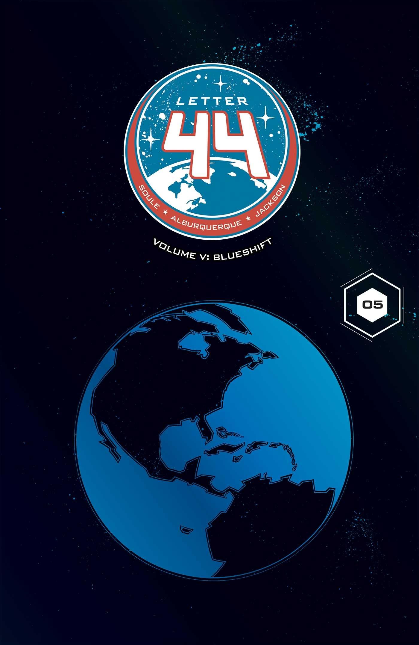 Letter 44 Vol. 5: Blueshift (5),New