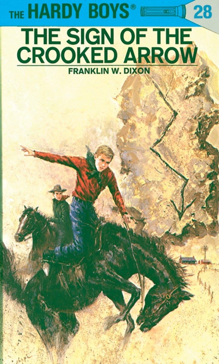 The Sign of the Crooked Arrow (Hardy Boys, Book 28),Used