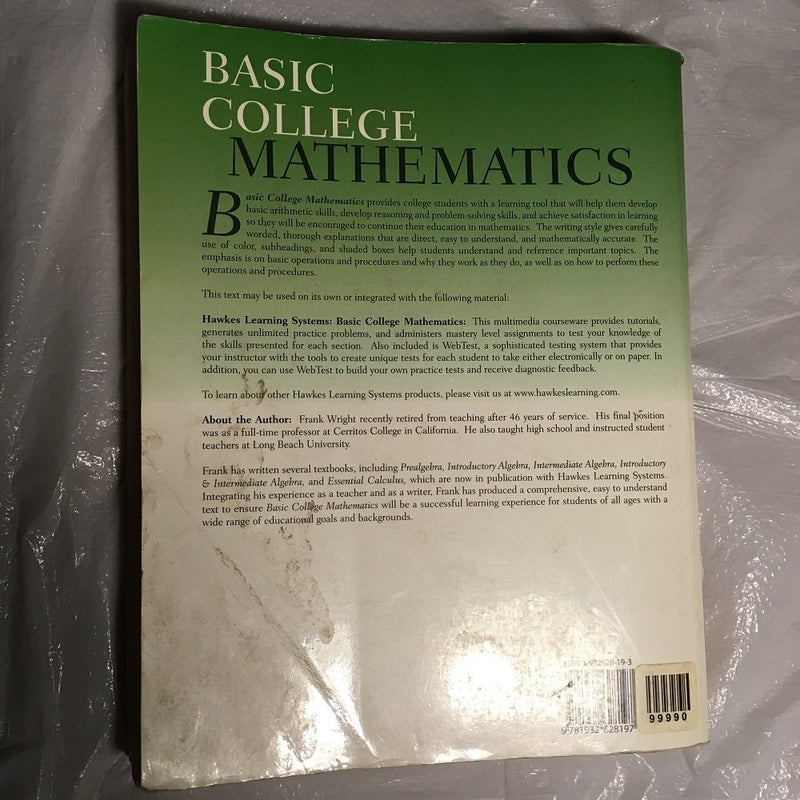 Basic Mathematics 8th ed Softcover,Used
