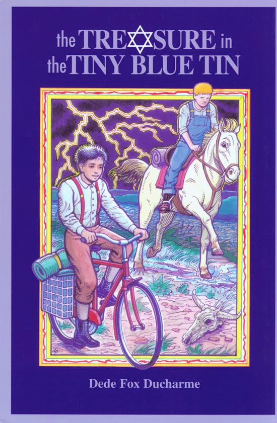 The Treasure In The Tiny Blue Tin (Chaparral Books),Used