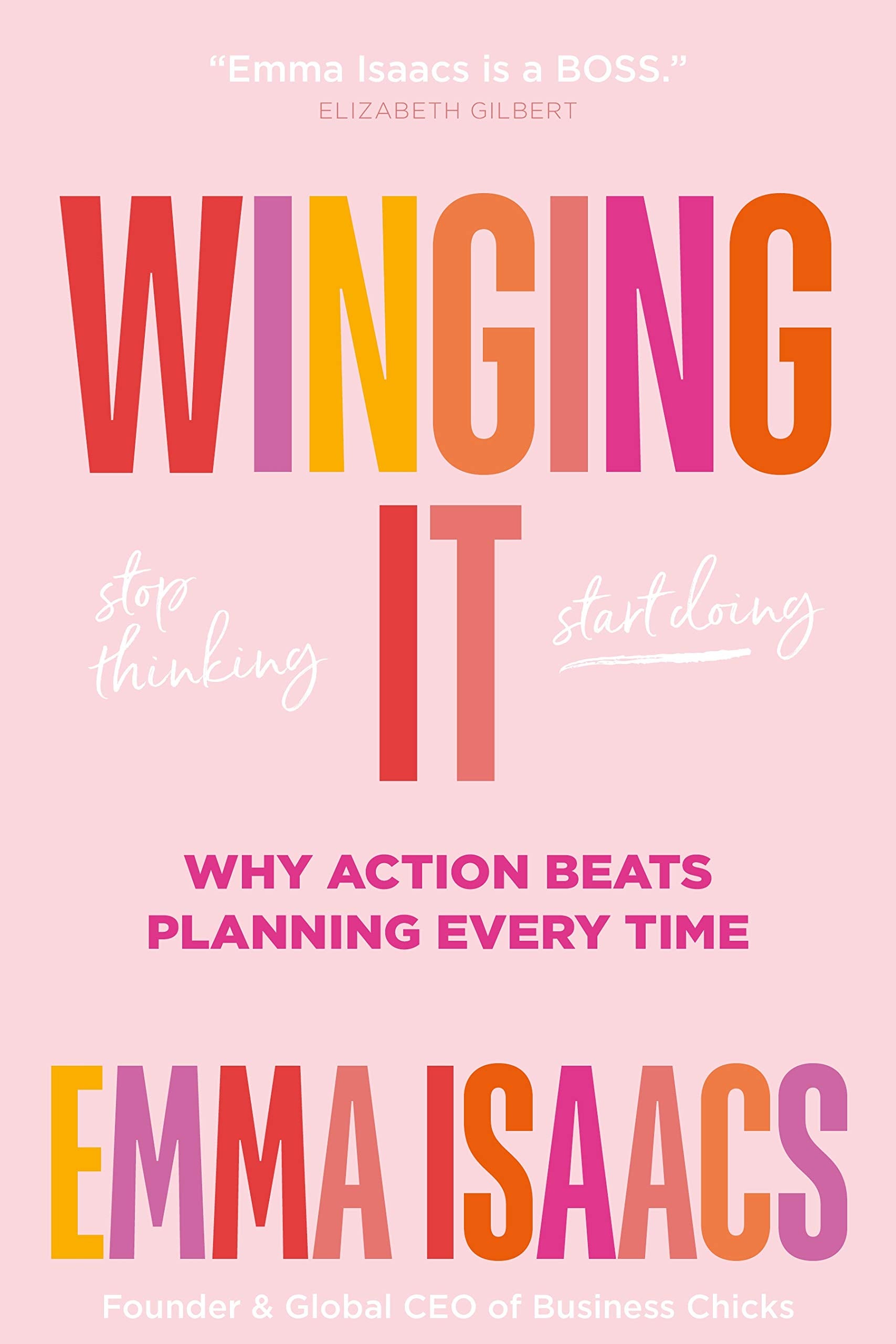 Winging It: Stop Thinking, Start Doing: Why Action Beats Planning Every Time,Used