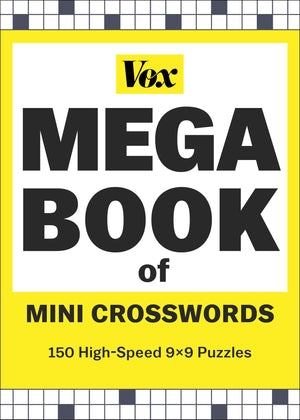 Vox Mega Book of Mini Crosswords: 150 HighSpeed 9x9 Puzzles,New