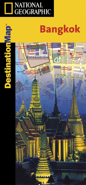 National Geographic Destination Map Bangkok,Used