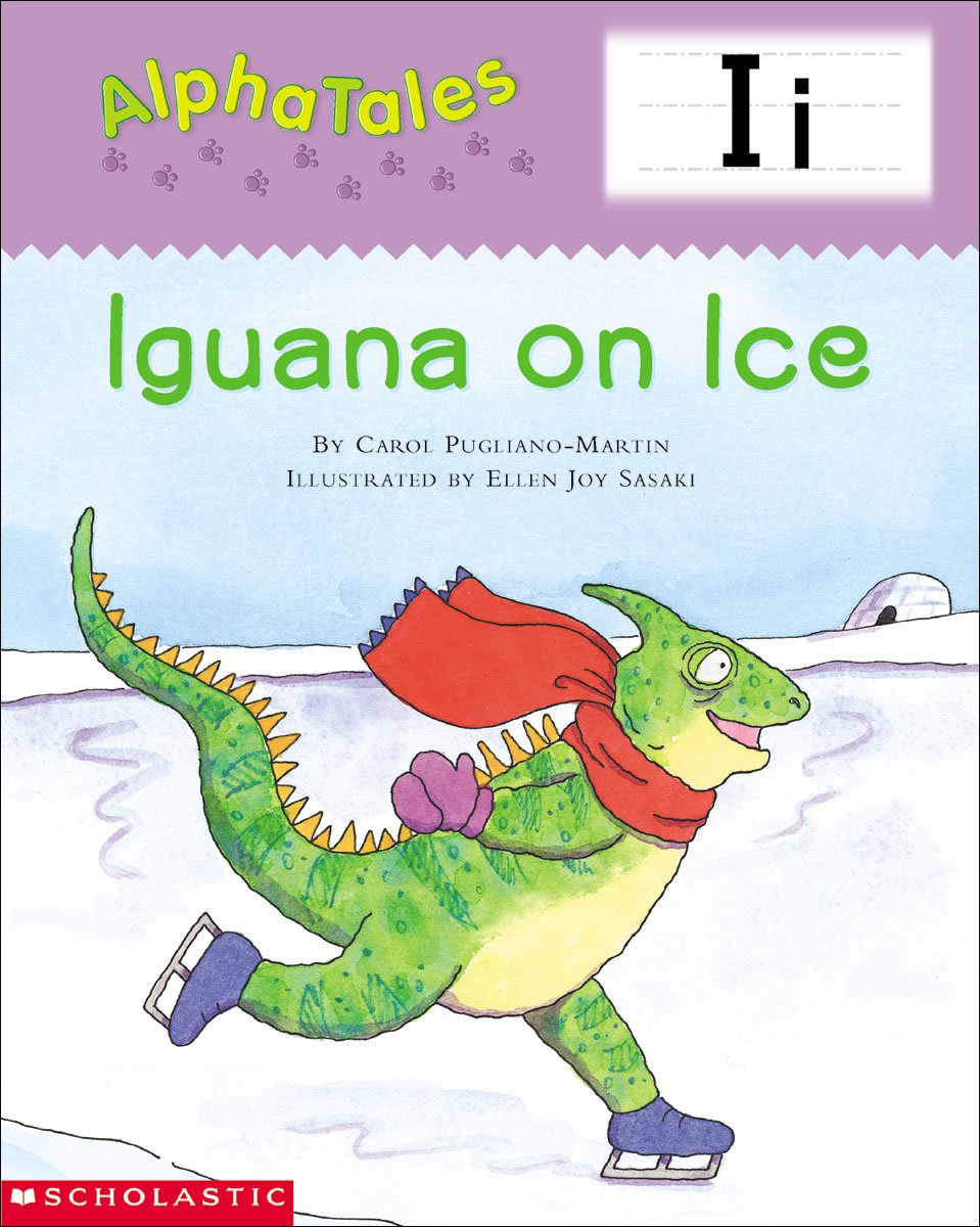 AlphaTales (Letter I: Iguana on Ice): A Series of 26 Irresistible Animal Storybooks That Build Phonemic Awareness & Teach Each l,Used