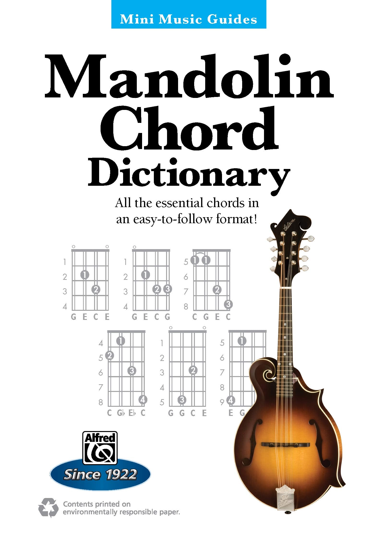 Mini Music Guides  Mandolin Chord Dictionary: All the Essential Chords in an EasytoFollow Format!,New