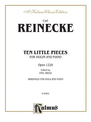Ten Little Pieces (Petits Morceaux), Op. 122A (Kalmus Edition),Used