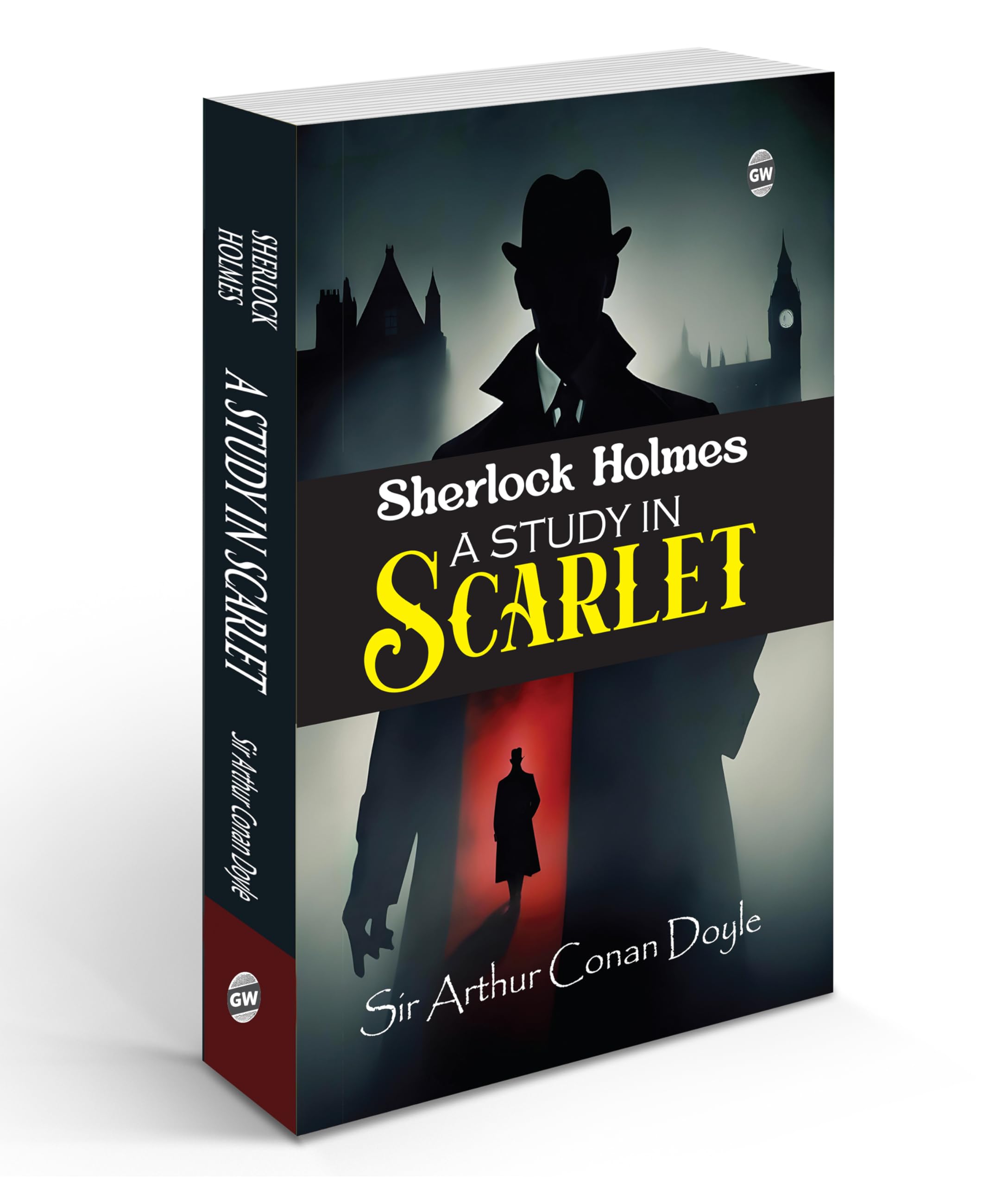 Sherlock Holmes  A Study In Scarlet (Paperback) : The First Sherlock Holmes Mystery, Classic Tale Of Crime, Clues & Brilliant Deduction By Arthur Conan Doyle, Must Read Classis Novel