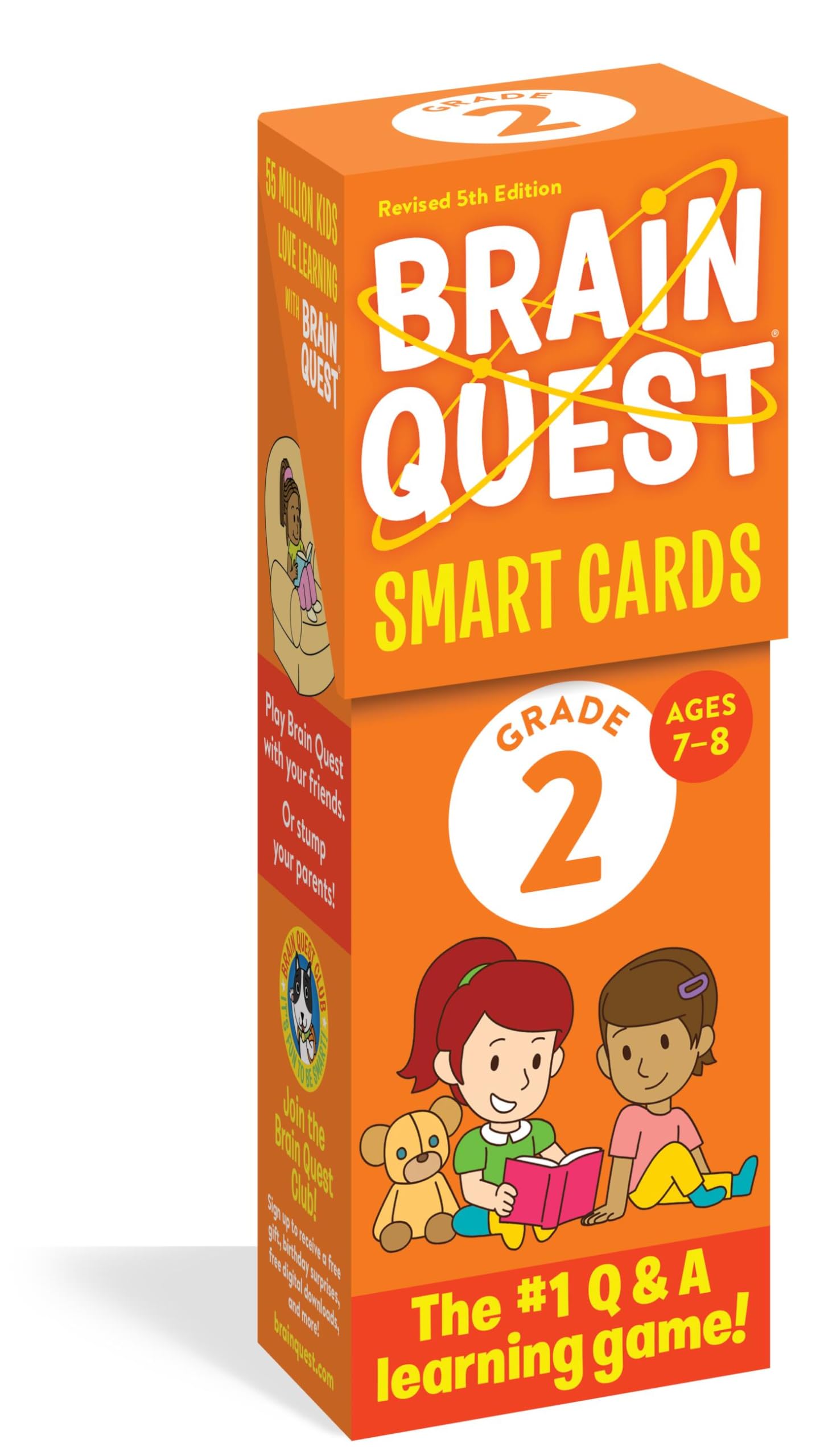 Brain Quest 2Nd Grade Smart Cards Revised 5Th Edition (Brain Quest Smart Cards)