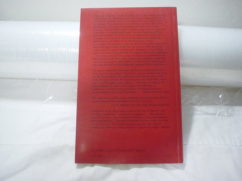 Proofs and Refutations: The Logic of Mathematical Discovery,New