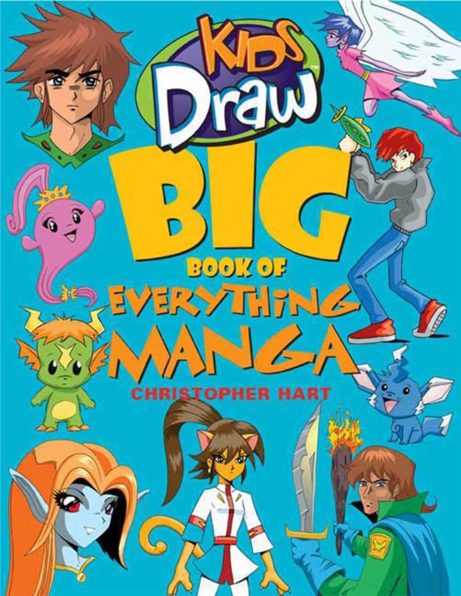 Kids Draw Big Book of Everything Manga,Used