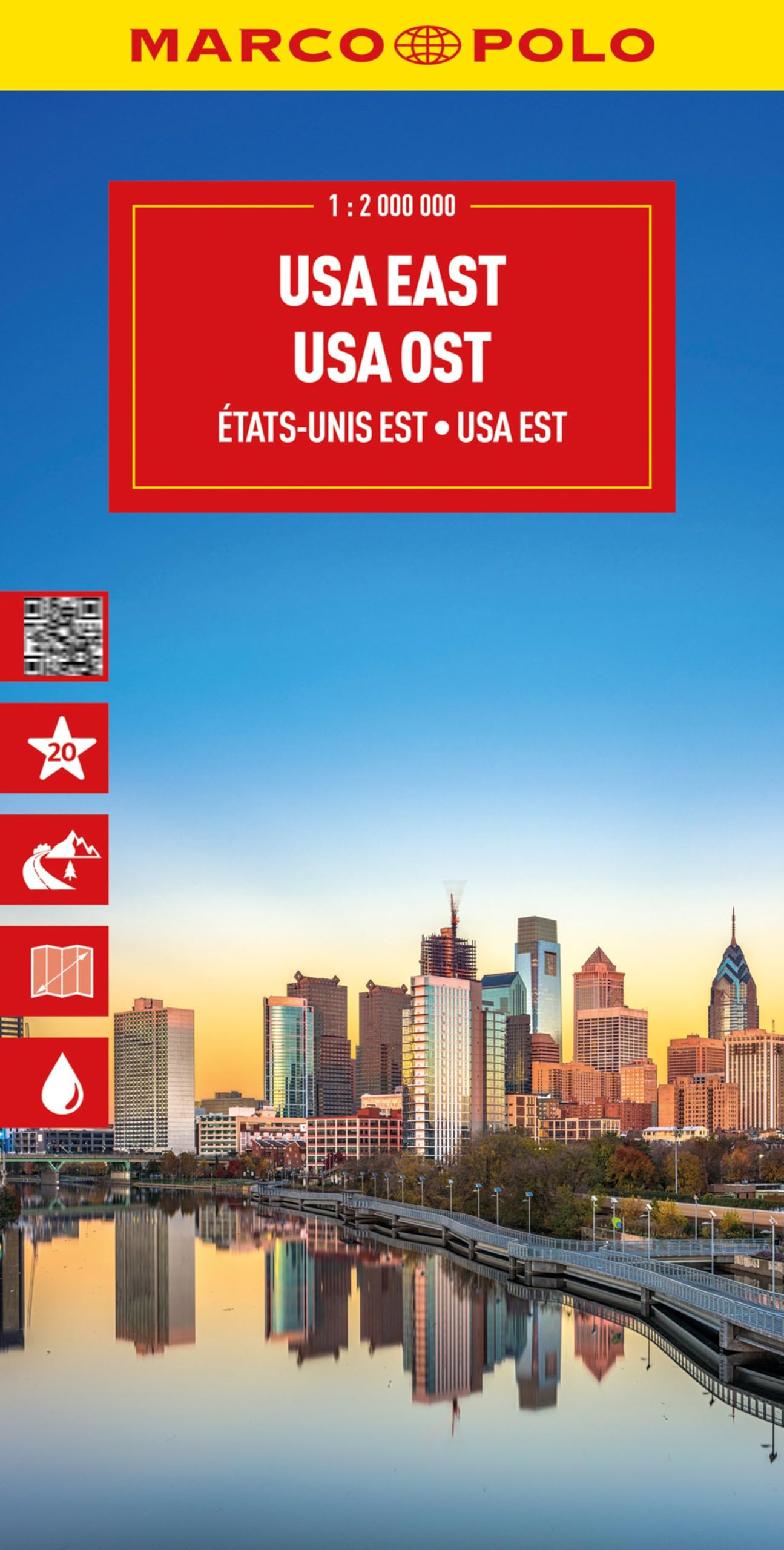 Usa East Marco Polo Map