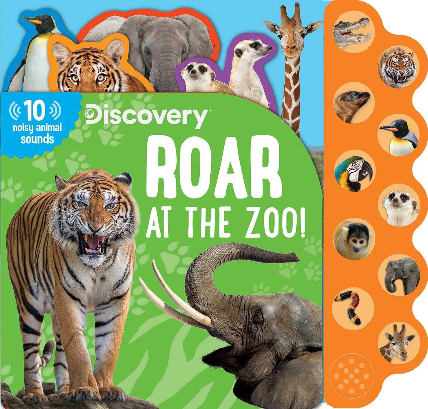 Discovery: Roar at the Zoo! (10Button Sound Books) (Image on Book may slightly vary),Used