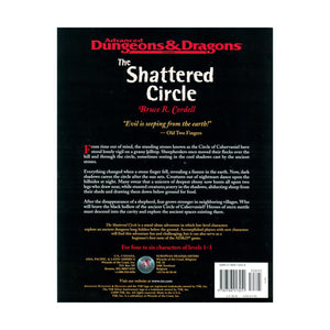 SHATTERED CIRCLE, THE (Advanced Dungeons & Dragons),Used
