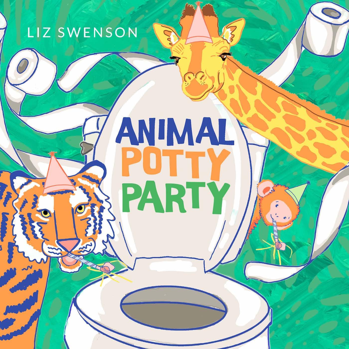 Animal Potty Party: A Board Book For Toddlers