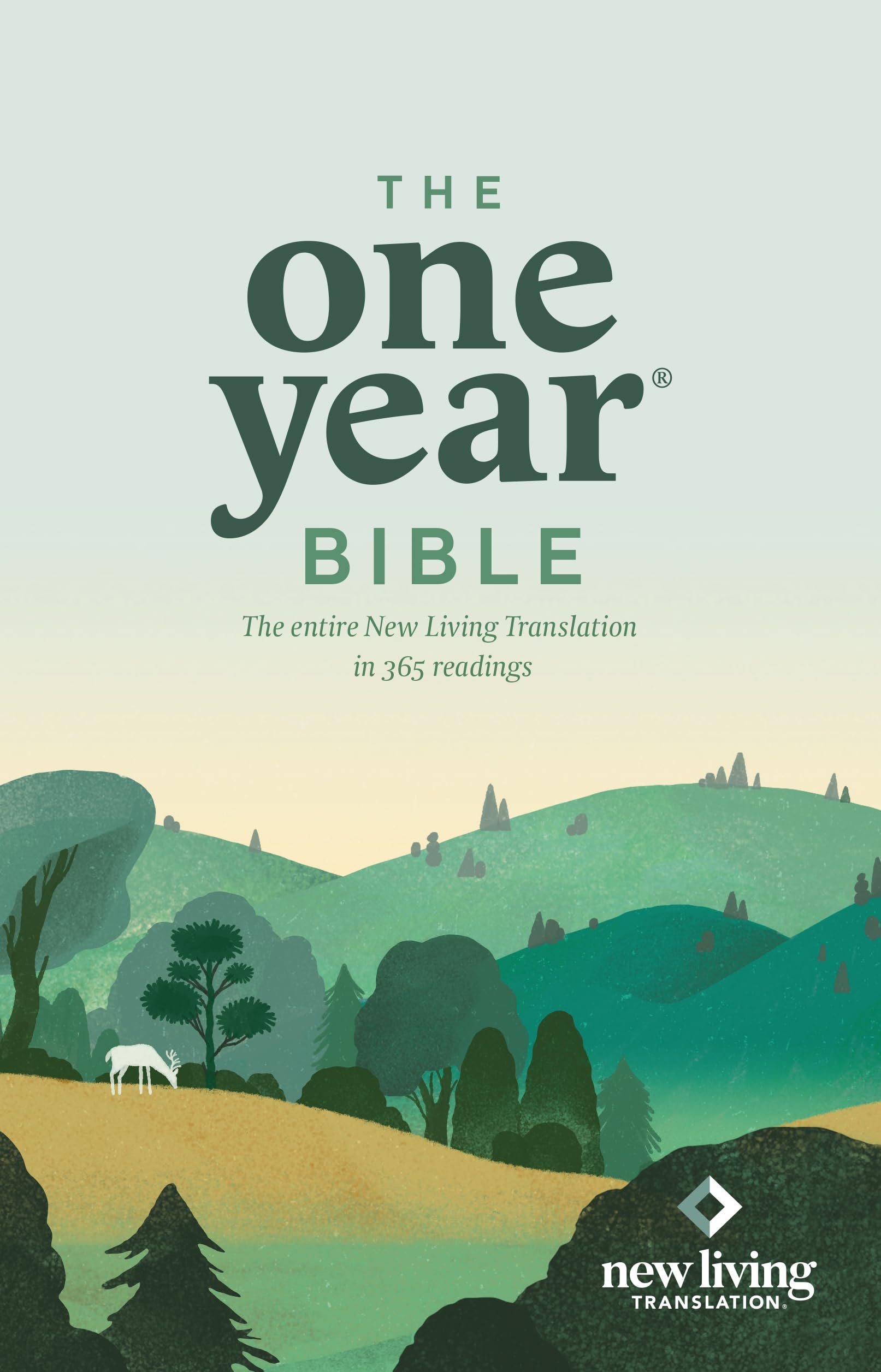 The One Year Bible NLT (Softcover): The Entire Bible in 365 Readings in the Clear and Trusted New Living Translation,New
