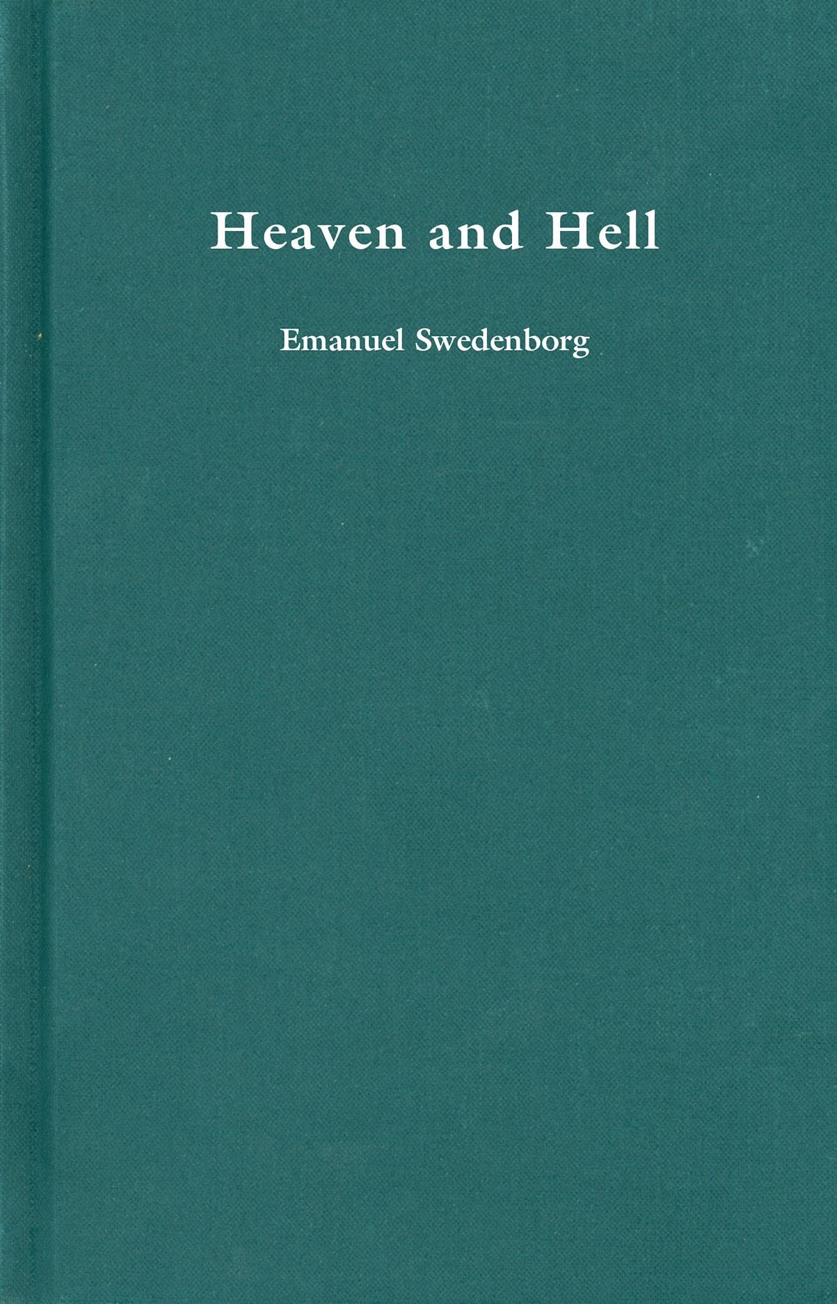 HEAVEN AND HELL (Volume 21) (REDESIGNED STANDARD EDITION),Used