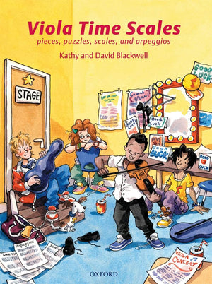 Viola Time Scales: Pieces, puzzles, scales, and arpeggios,Used