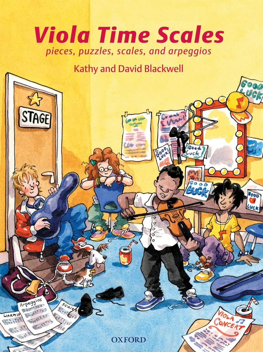 Viola Time Scales: Pieces, puzzles, scales, and arpeggios,Used