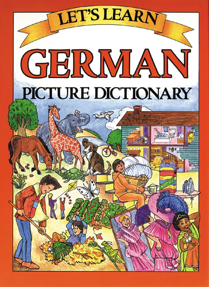 Let's Learn German Picture Dictionary,Used