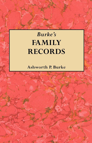 Burke'S Family Records,Used