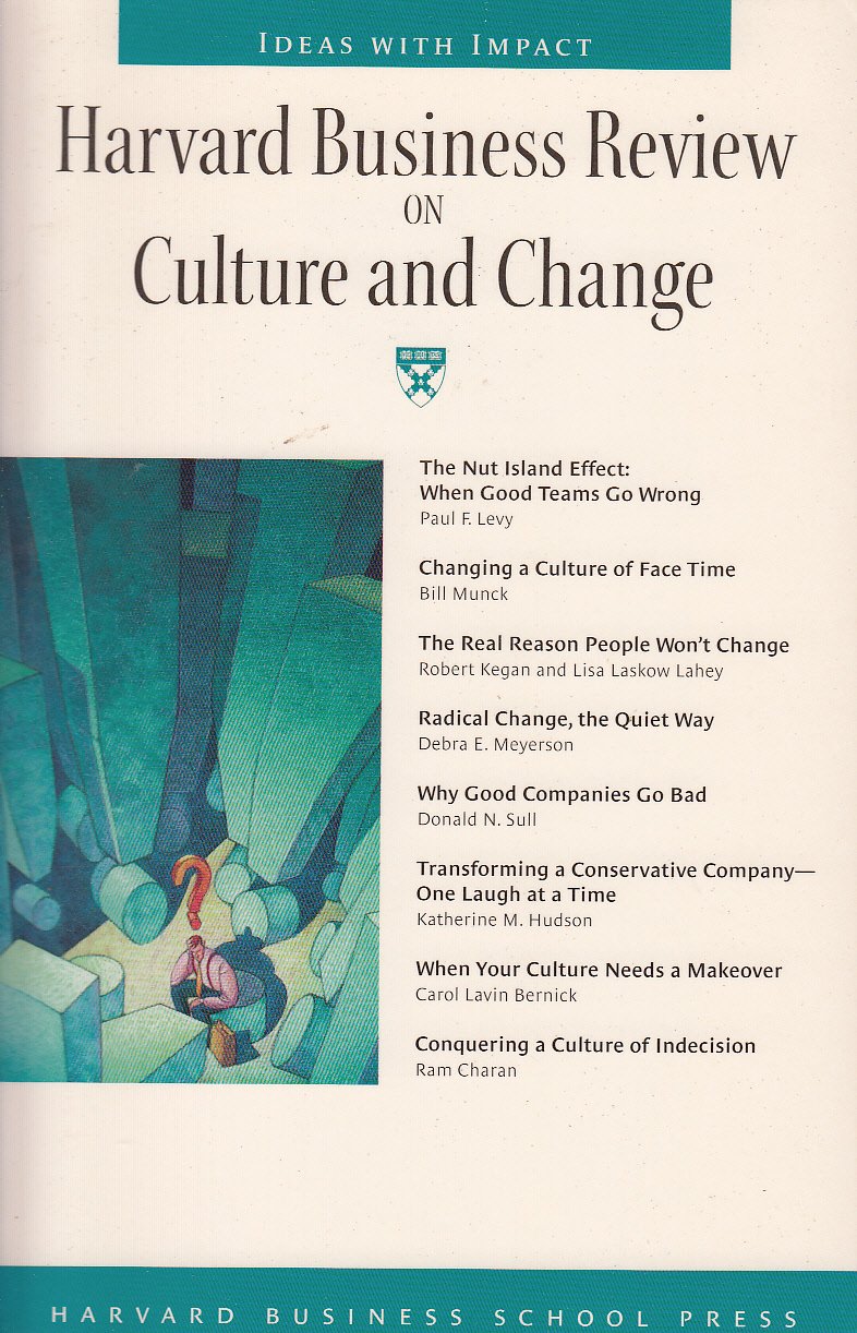 Harvard Business Review on Culture and Change (Harvard Business Review Paperbacks),Used