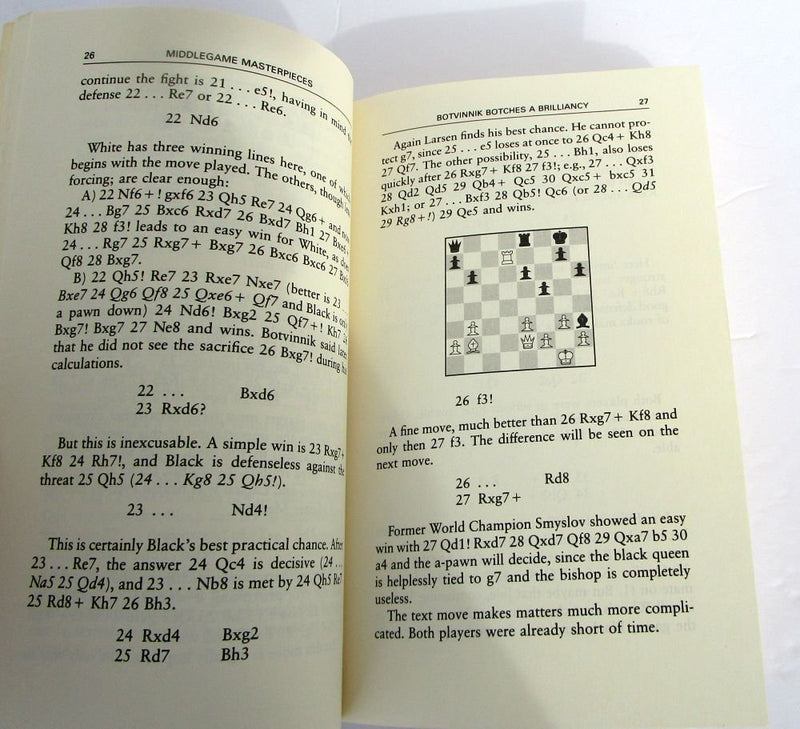 Power Chess: Great Grandmaster Battles from Russia,Used