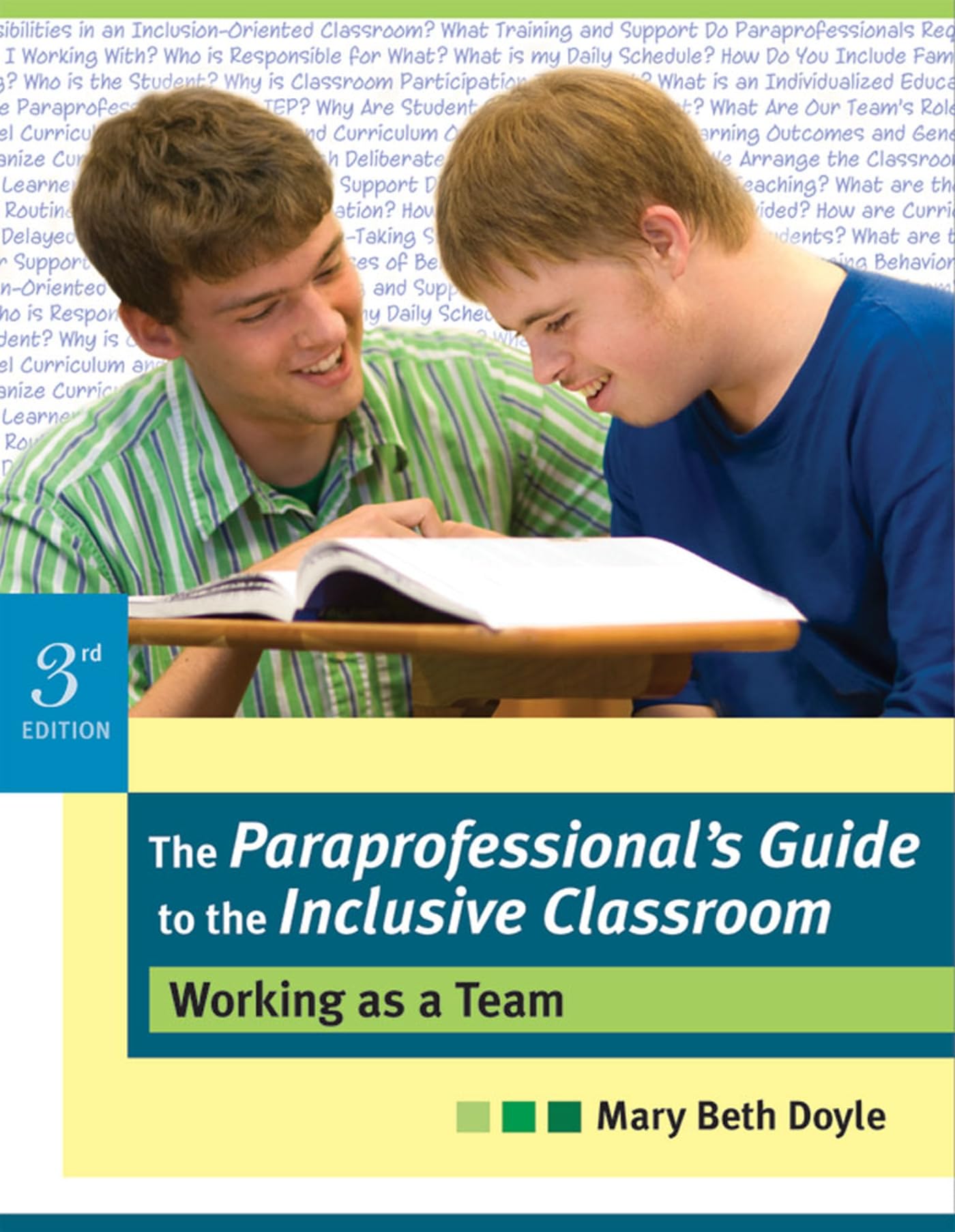 The Paraprofessional's Guide to the Inclusive Classroom: Working as a Team, Third Edition,Used