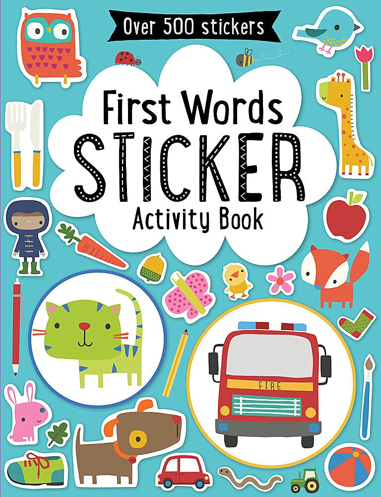 First Words Sticker Activity Book,New