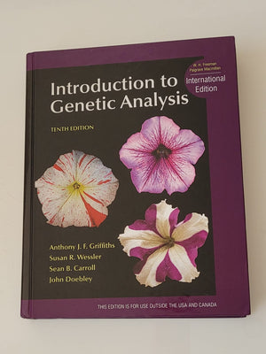 Introduction to Genetic Analysis, Intrenational Edition,Used