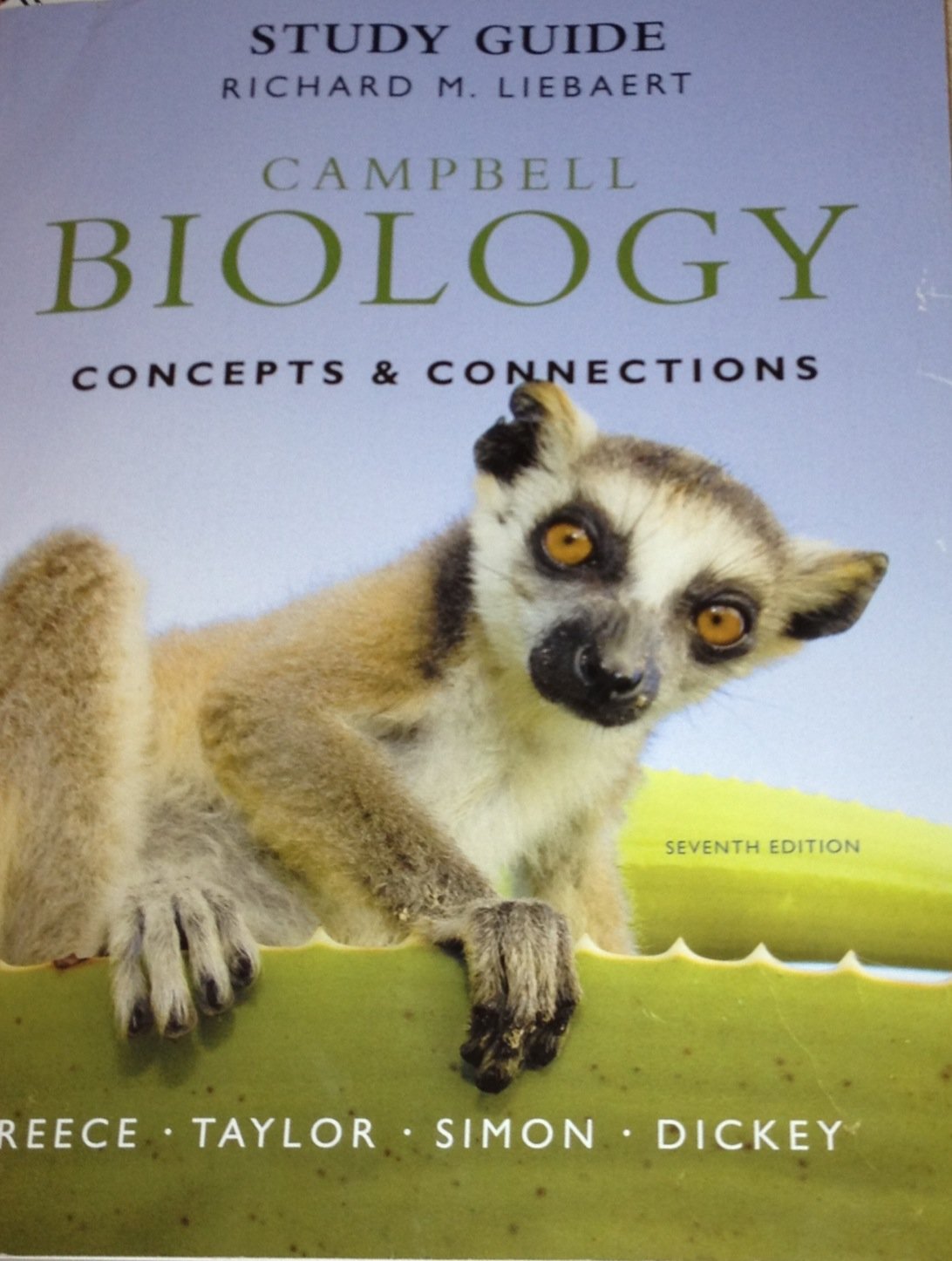 Study Guide for Campbell Biology: Concepts & Connections,Used