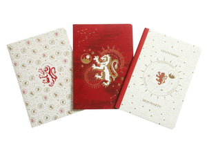 Harry Potter: Gryffindor Constellation Sewn Notebook Collection (Set of 3) (Harry Potter: Constellation),Used