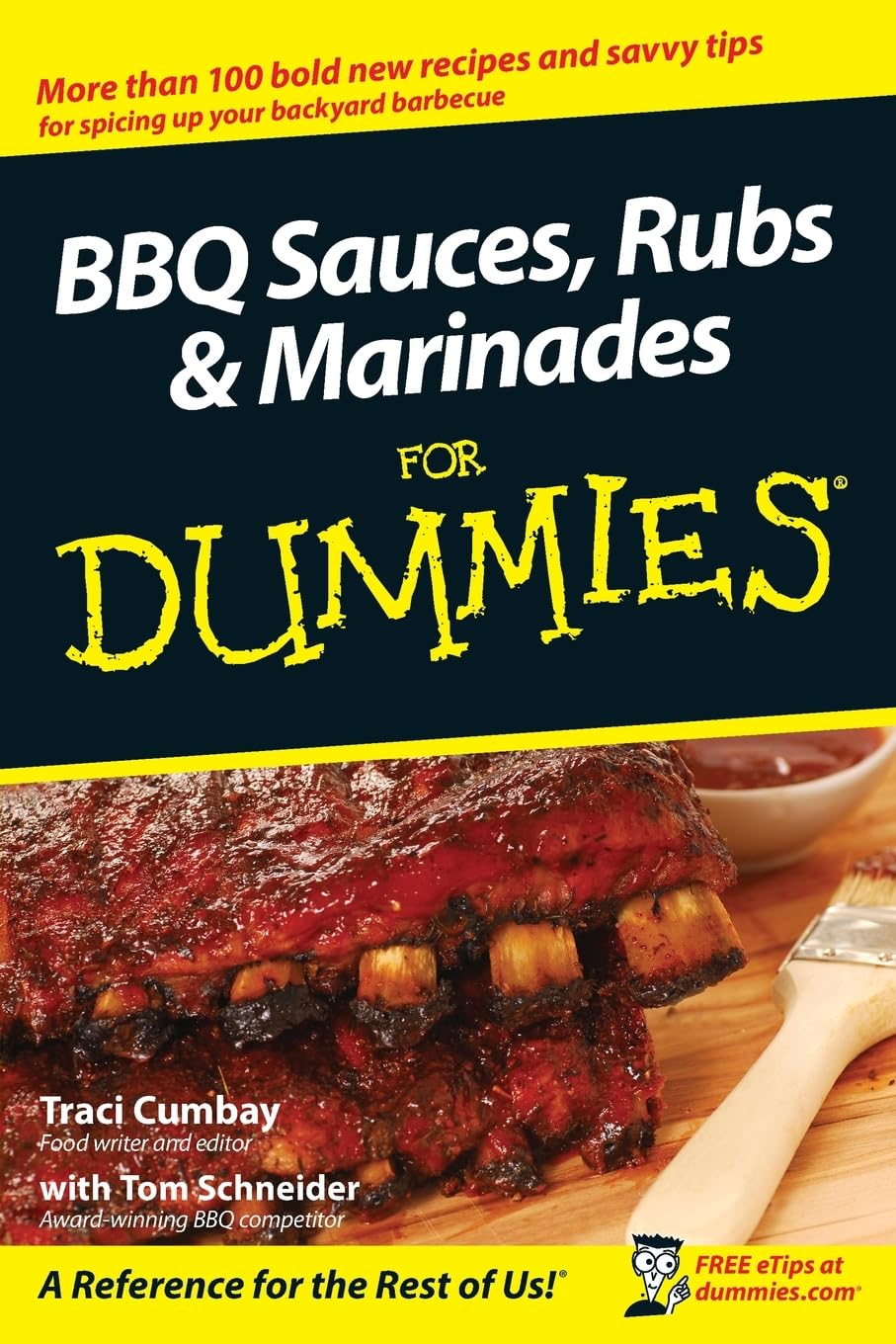 BBQ Sauces, Rubs and Marinades For Dummies,Used