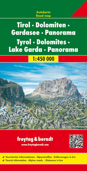 Tyrol/Dolomites/Lake Garda Panorama,Used