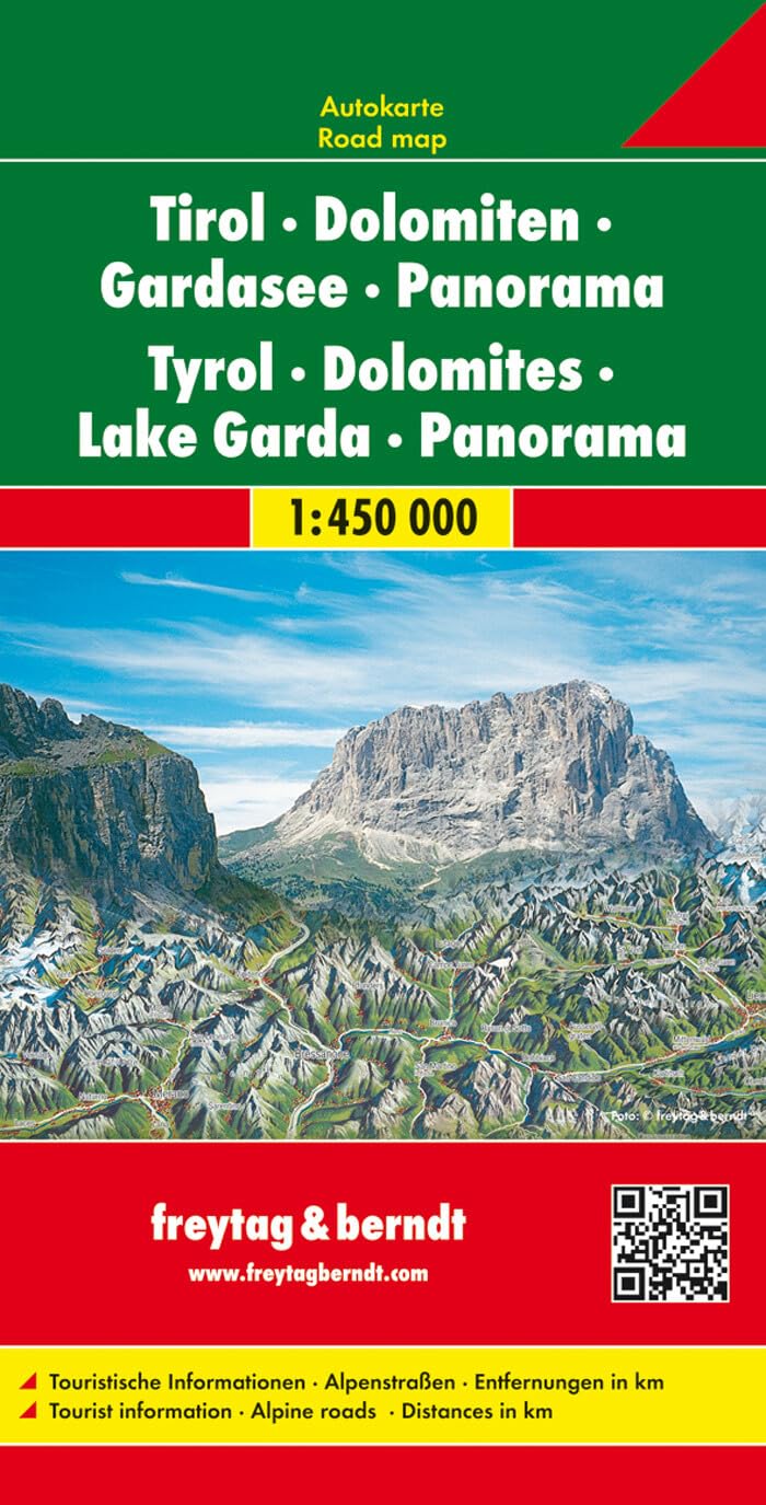 Tyrol/Dolomites/Lake Garda Panorama,Used