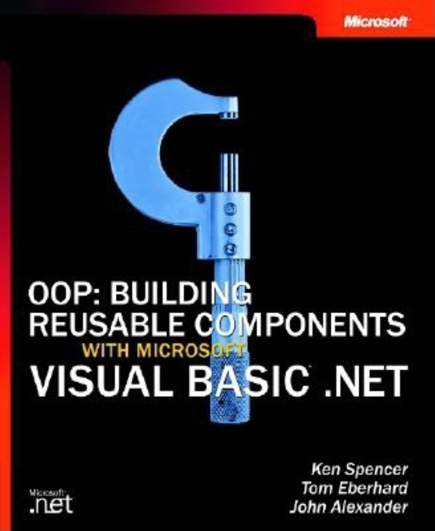 Oop: Building Reusable Components with Microsoft Visual Basic .Net,Used