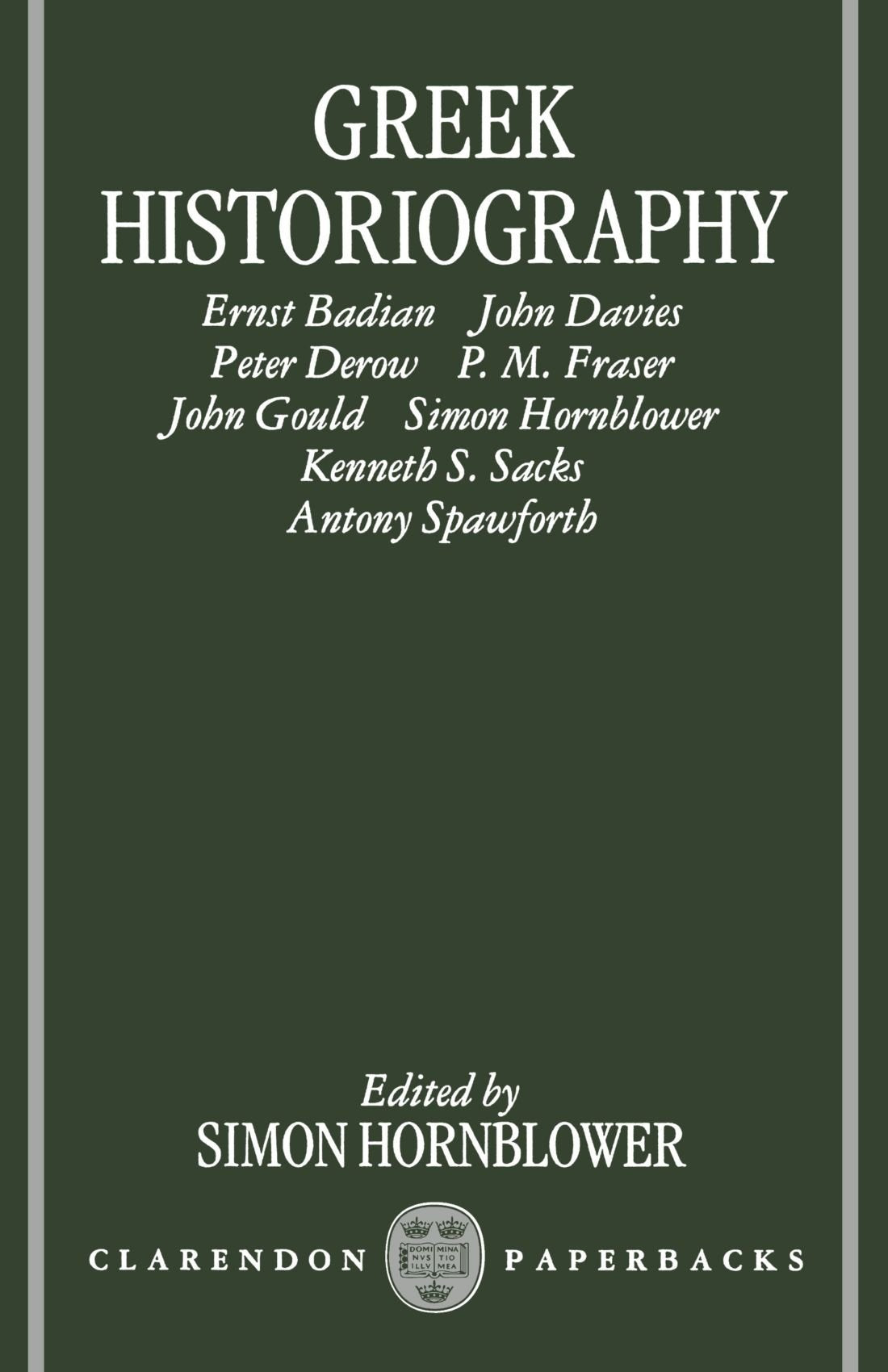 Greek Historiography
