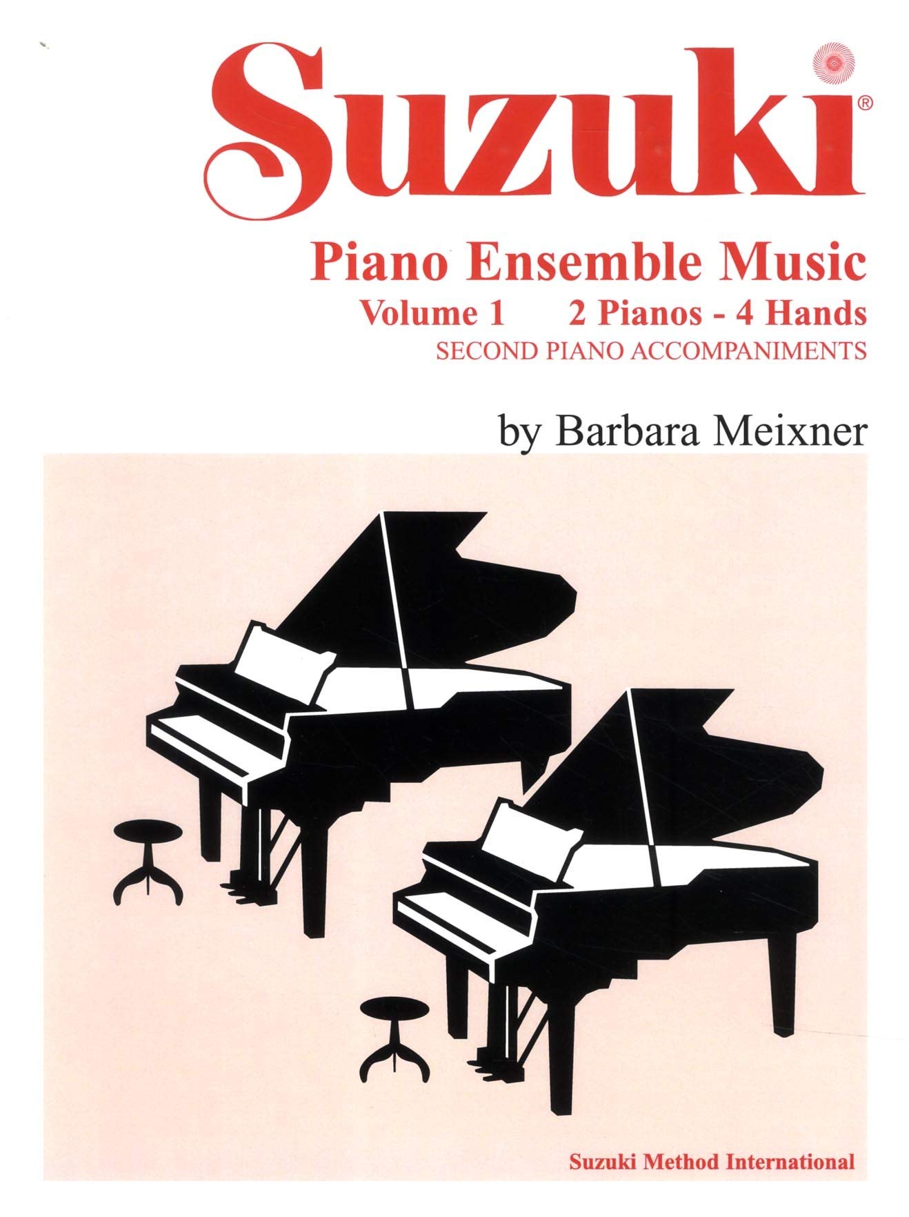 Suzuki Piano Ensemble Music For Piano Duo, Vol 1: Second Piano Accompaniments (Suzuki Piano School, Vol 1),Used