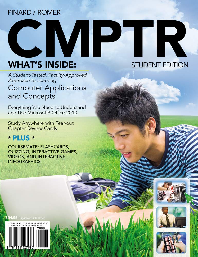CMPTR, Student Edition (New Perspectives Series),Used