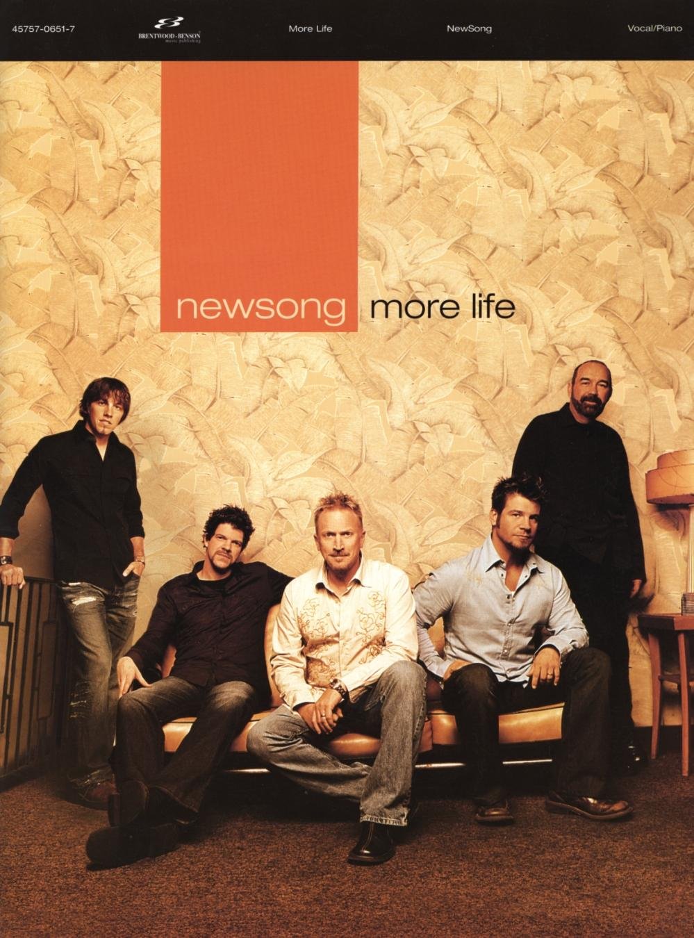 Newsong  More Life Piano, Vocal and Guitar Chords,Used