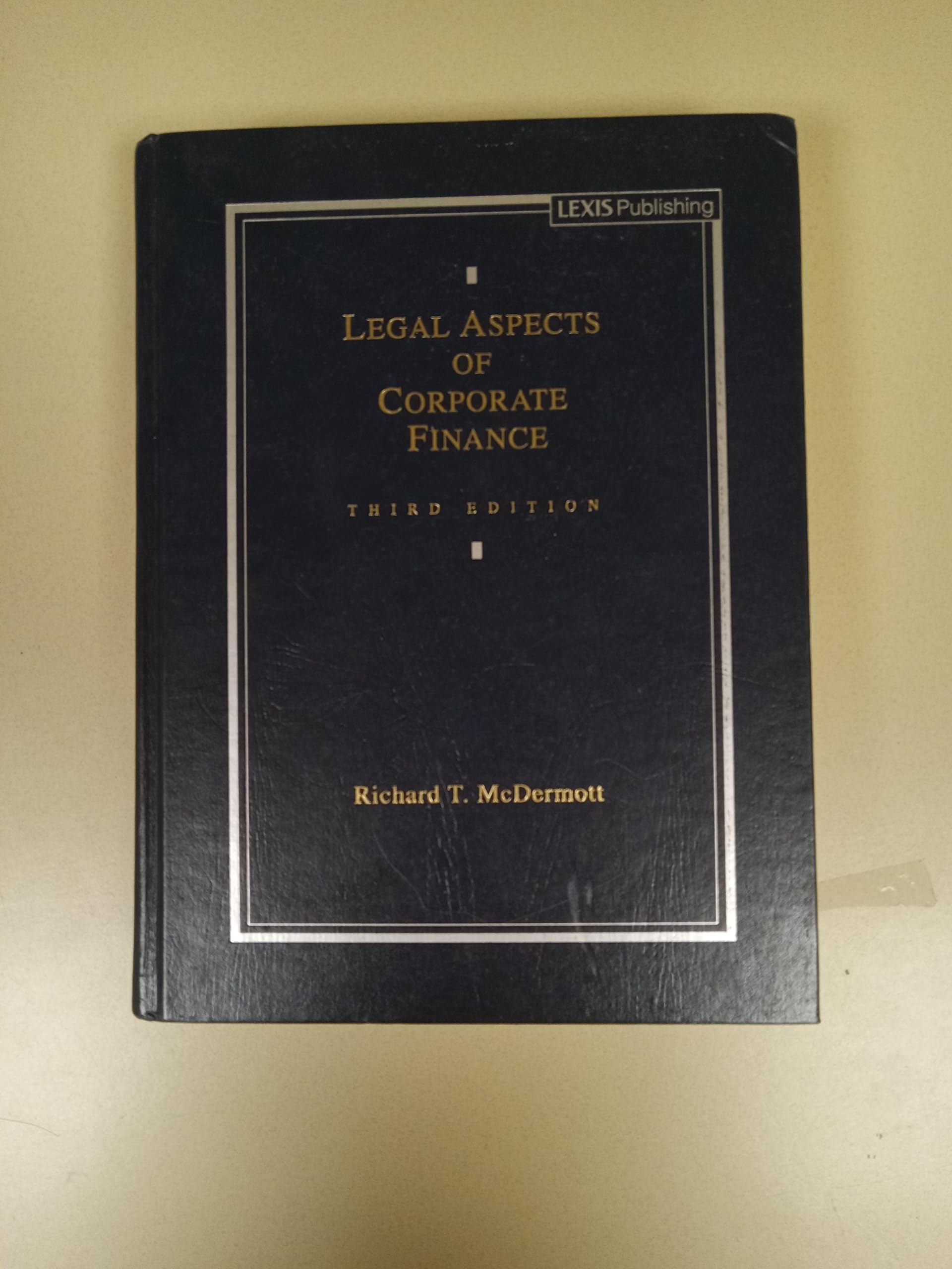 Legal Aspects of Corporate Finance (Analysis and Skills Series),Used