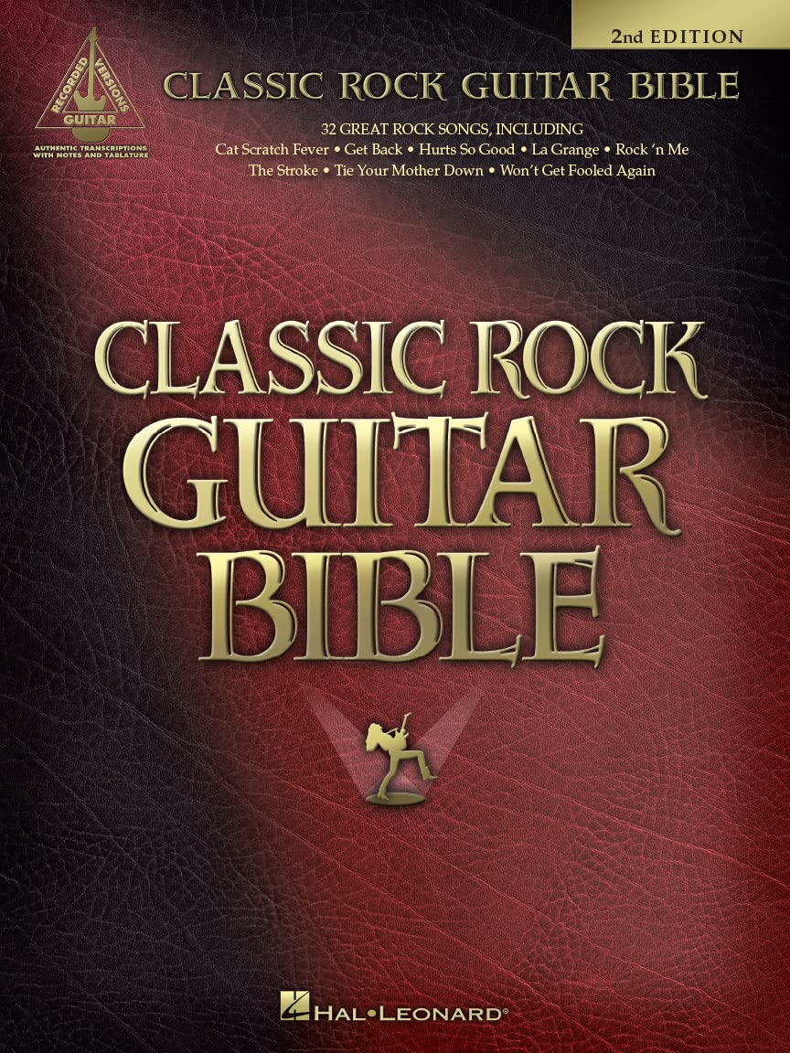 Classic Rock Guitar Bible (Guitar Recorded Versions)-used