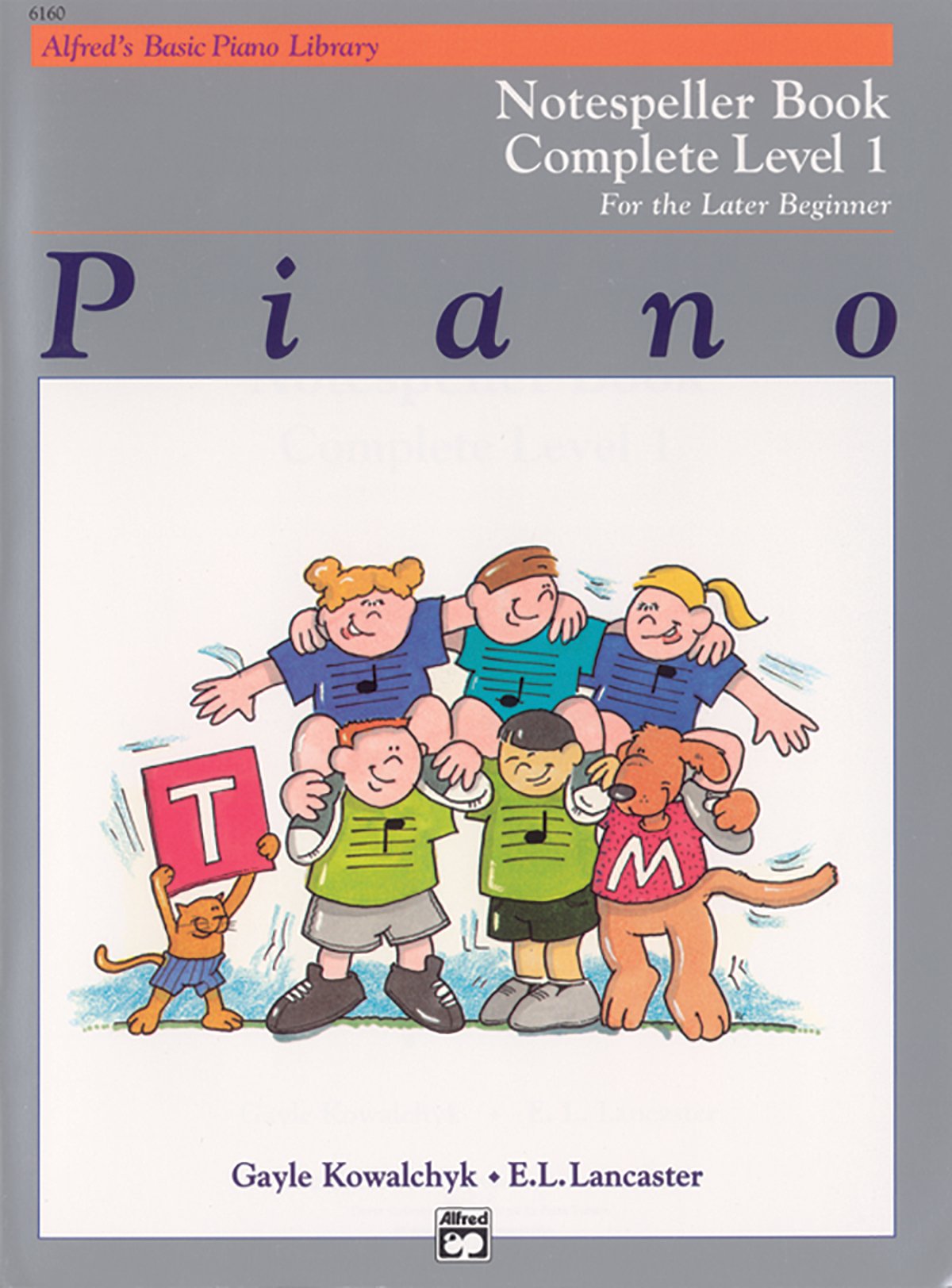 Alfreds Basic Piano Library Notespeller Complete, Bk 1: For the Later Beginner (Alfreds Basic Piano Library, Bk 1)